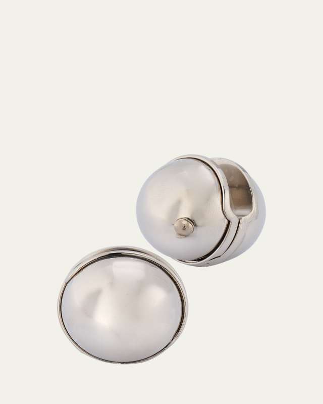 Spherical Stud Earrings